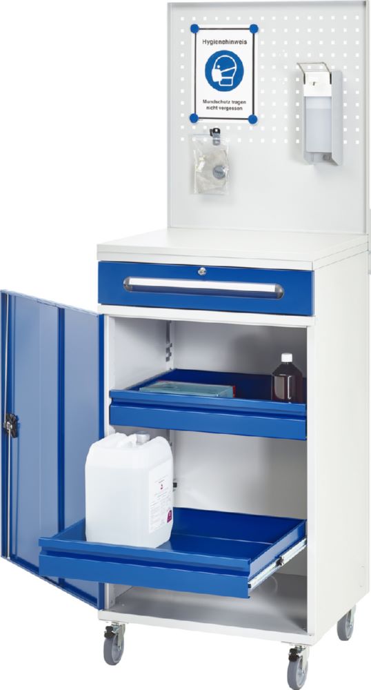 Produktbild Rau Hygiene Schrank Modell 1 fahrbar bild 2