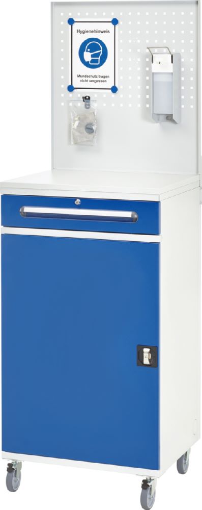 Produktbild Rau Hygiene Schrank Modell 1 fahrbar bild 3