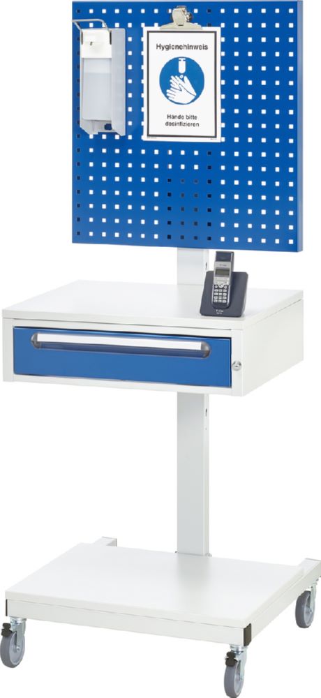 Produktbild Rau Hygiene Ständer Modell 3 fahrbar bild 2