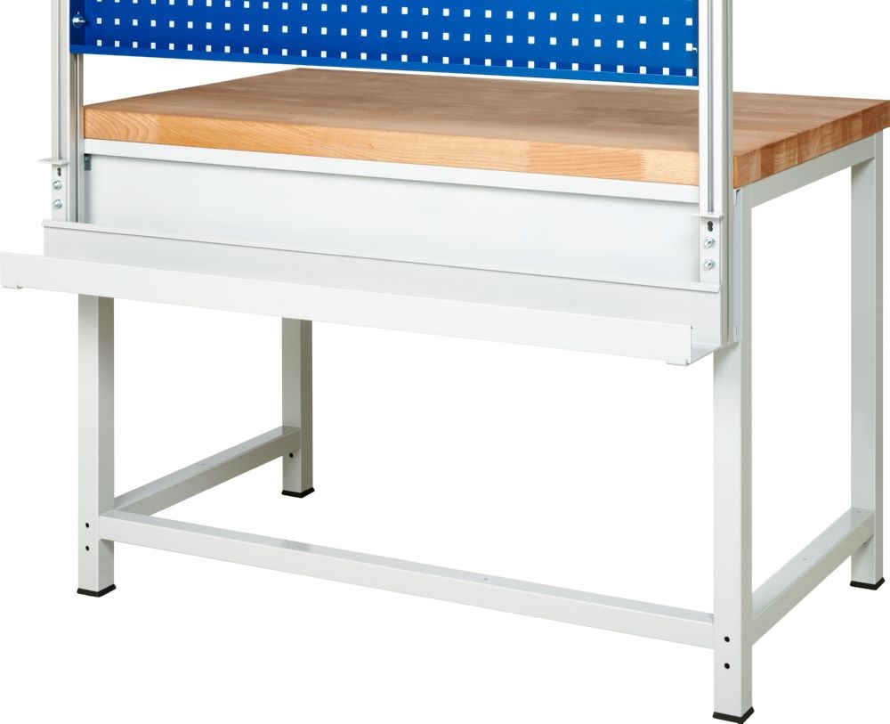 Produktbild Rau Werkbänke Kabelwanne 1250 bis 2000 x 125 x 200 mm passend zu Werkbänken bild 2