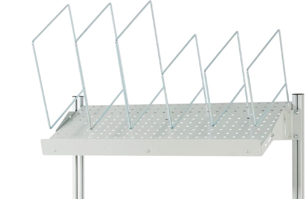 Produktbild Rau Werkbänke Kartonagenmagazin 1000 x 650 x 500 mm RAL7035