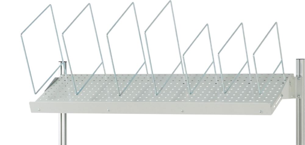 Produktbild Rau Werkbänke Kartonagenmagazin Serie E 1500 x 650 x 500 mm RAL7035