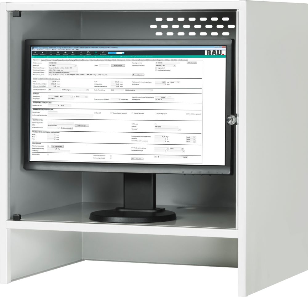 Produktbild RAU Monitorgehäuse 650 x 520 x 710 mm