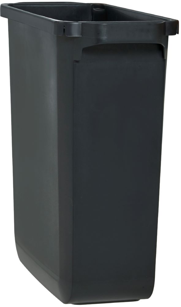 Produktbild Rau Werkbänke Mülleimer 60 Liter 270 x 590 x 600 mm schwarz