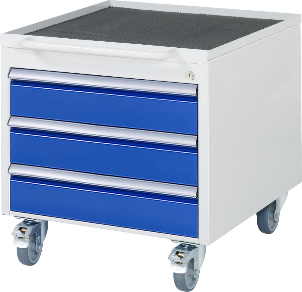 Produktbild Rau Roll Container 7000 Breite 580 mm mit 3 Schubladen