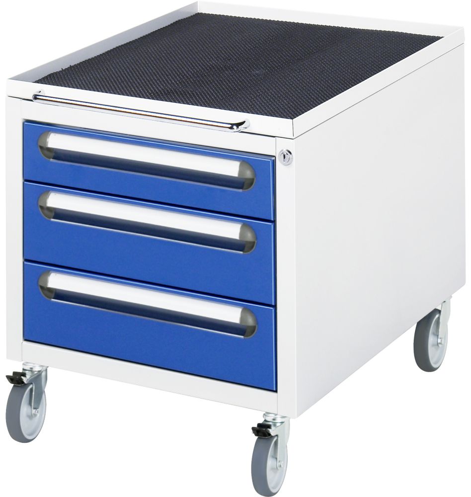 Produktbild Rau Roll Container Serie E Breite 480 mm Tiefe 600 mm 3 Schubladen