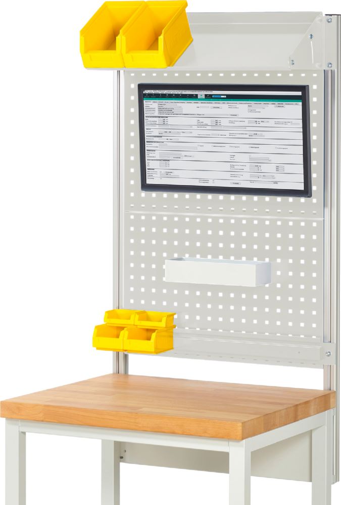 Produktbild System Aufbau Komplettset 02 für Produktbreite 750 mm RAL7035 bild 2