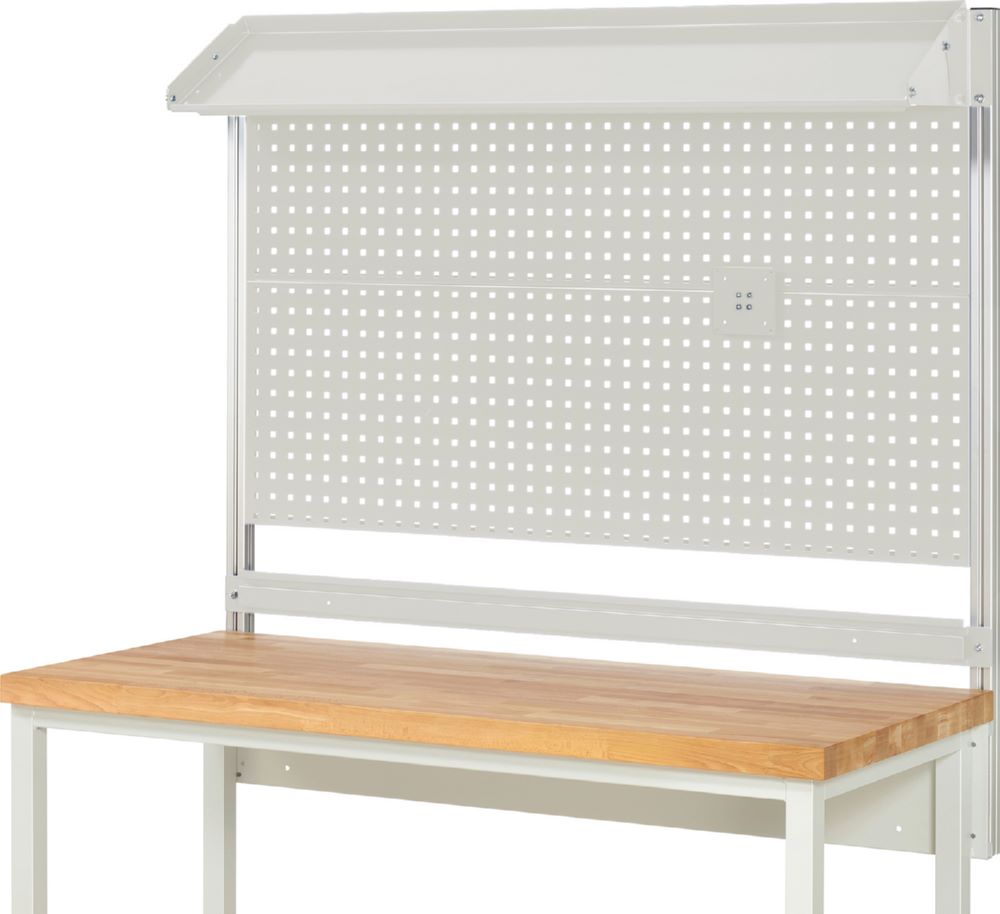 Produktbild Rau Werkbänke System Aufbau Komplettset 02 für Produktbreite 1500 mm RAL7035