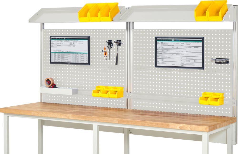 Produktbild System Aufbau Komplettset 02 für Produktbreite 2500 mm RAL7035 bild 2