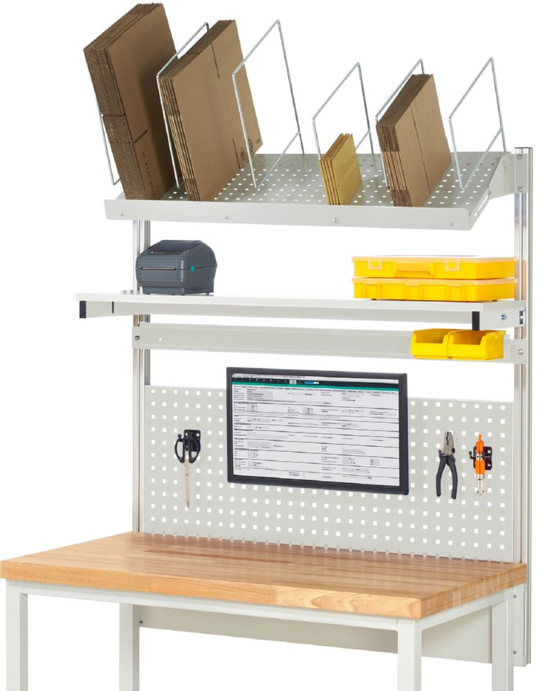 Produktbild System Aufbau Komplettset 03 für Produktbreite 1250 mm RAL7035 bild 2