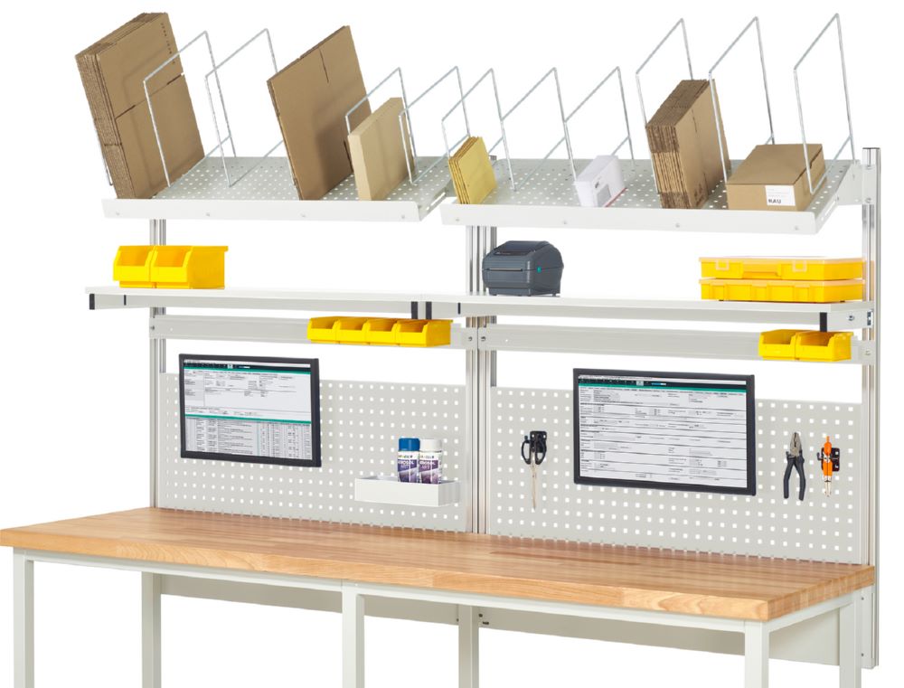 Produktbild System Aufbau Komplettset 03 für Produktbreite 2500 mm RAL7035 bild 2