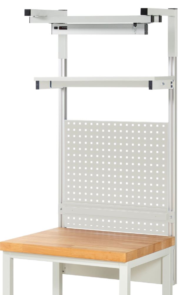 Produktbild Rau Werkbänke System Aufbau Komplettset 04 für Produktbreite 750 mm RAL7035