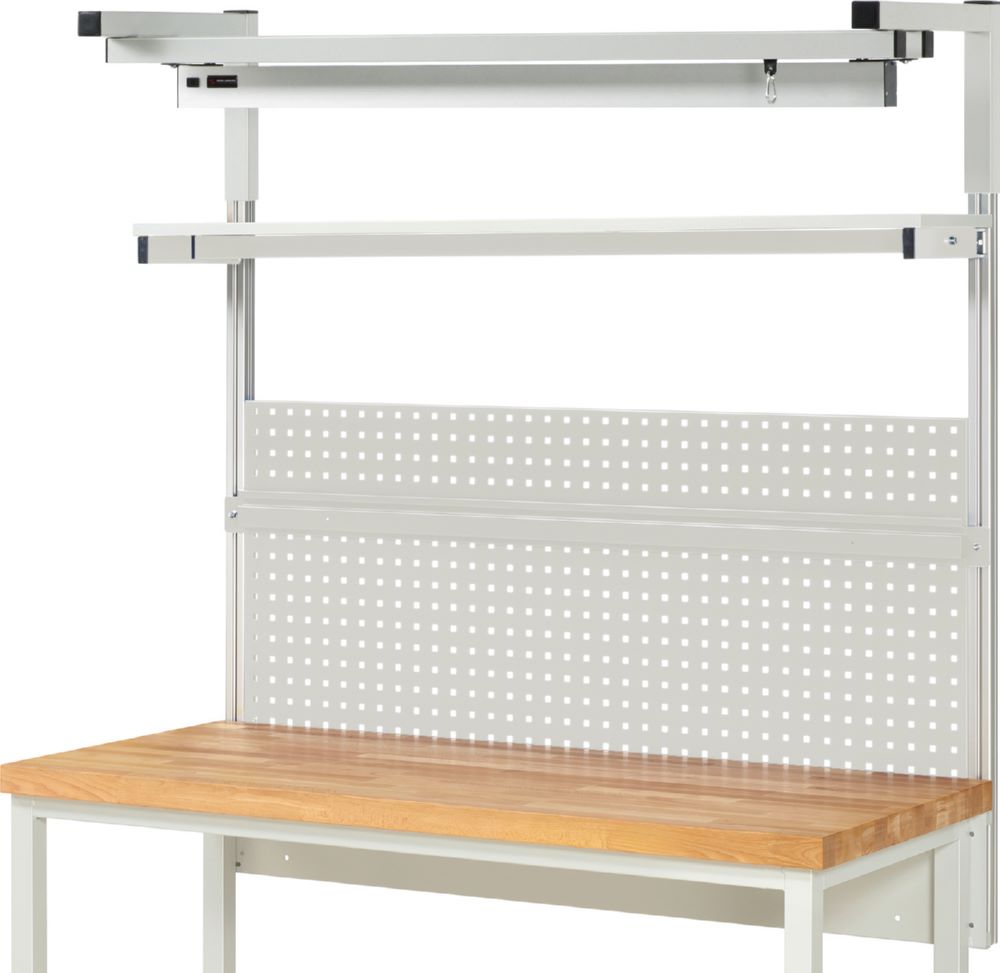 Produktbild Rau Werkbänke System Aufbau Komplettset 04 für Produktbreite 1500 mm RAL7035