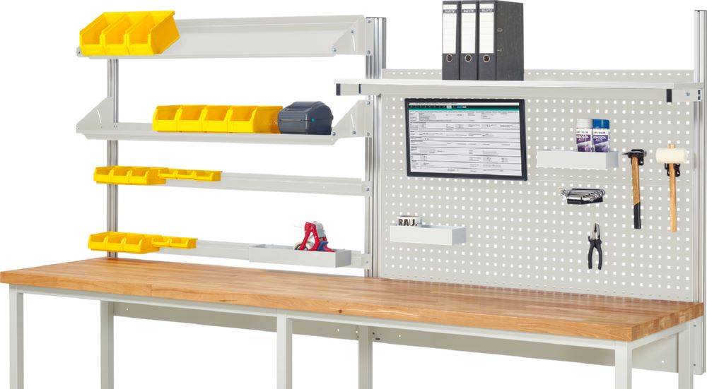 Produktbild System Aufbau Komplettset 05 für Produktbreite 3000 mm RAL7035 bild 2