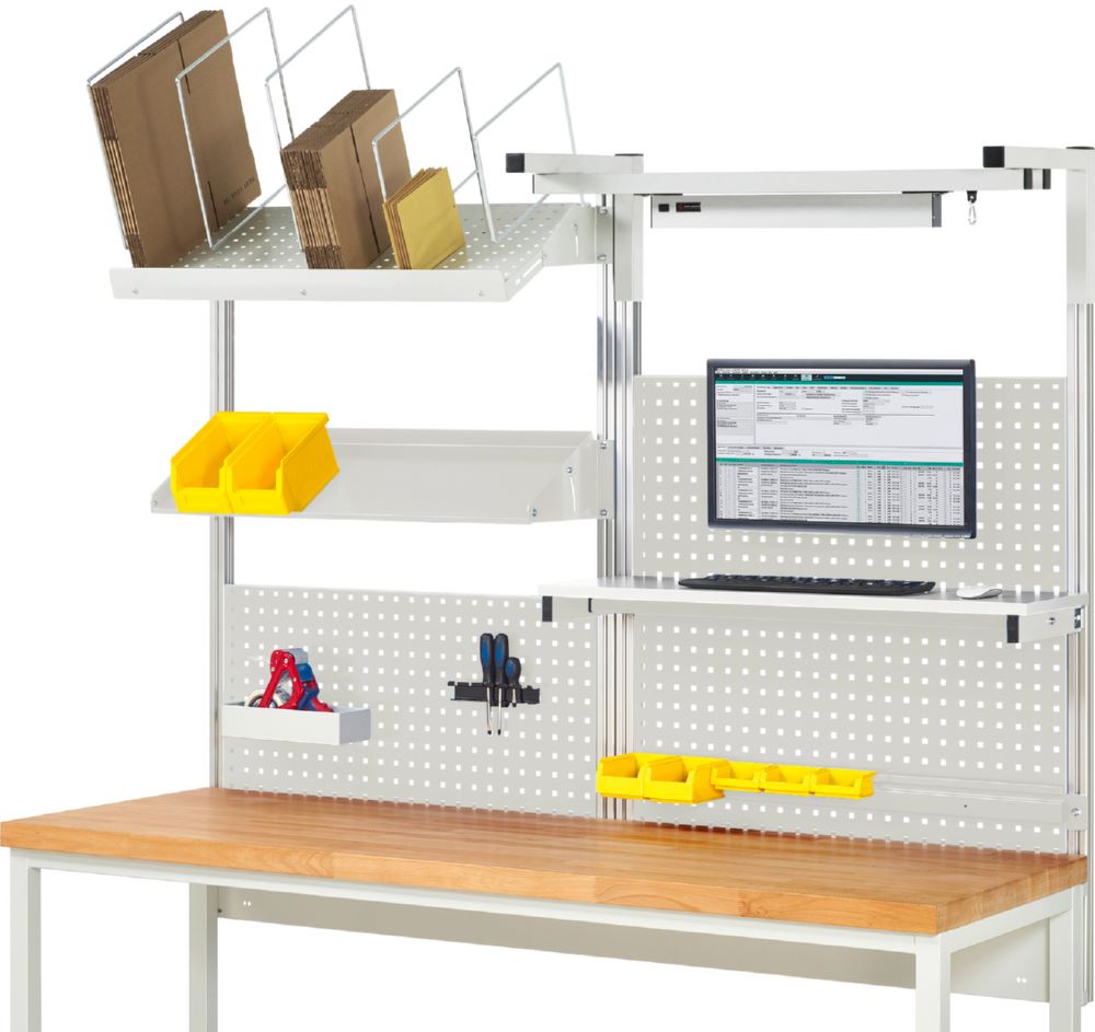 Produktbild System Aufbau Komplettset 06 für Produktbreite 2000 mm RAL7035 bild 2