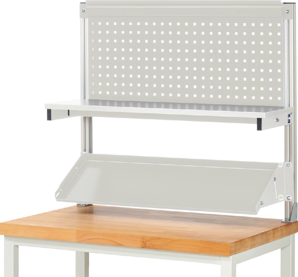 Produktbild Rau Werkbänke System Aufbau 1000 x 350 x 900 mm Komplettset-01 zur Montage auf Arbeitsplatte