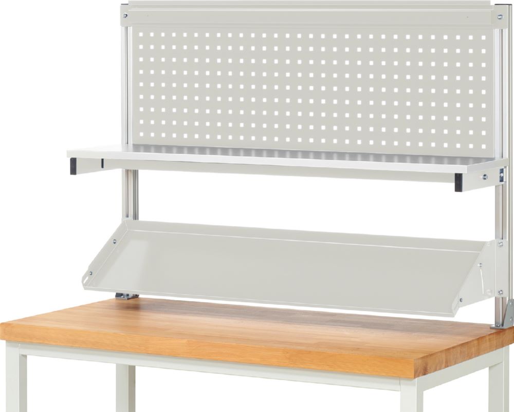 Produktbild Rau Werkbänke System Aufbau 1250 x 350 x 900 mm Komplettset-01 zur Montage auf Arbeitsplatte