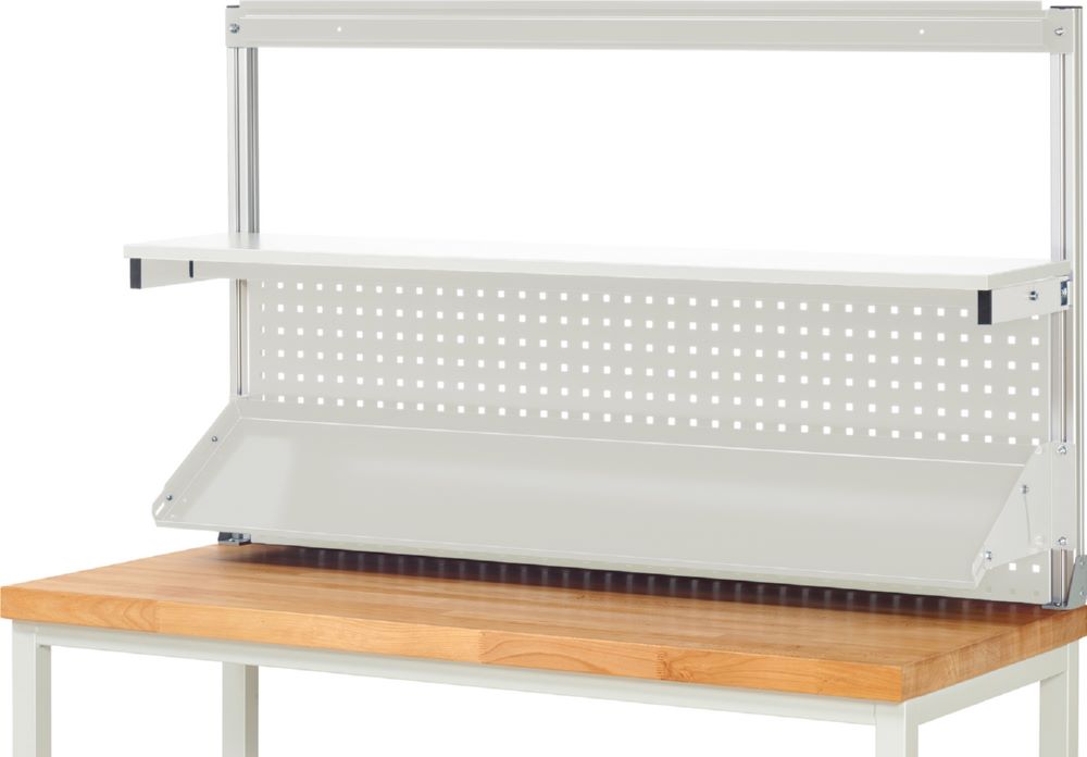 Produktbild Rau Werkbänke System Aufbau 1500 x 350 x 900 mm Komplettset-01 zur Montage auf Arbeitsplatte