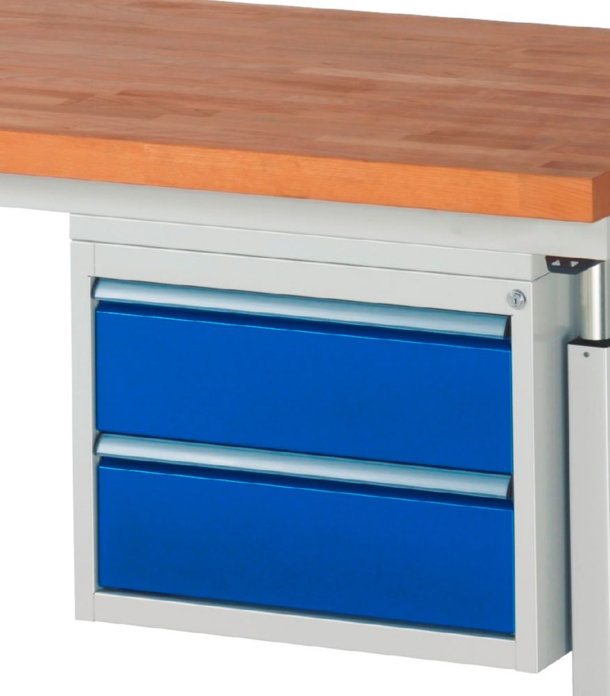 Produktbild Rau Werkbänke Unterbau-Container adlatus 2 Schublade Größe L Breite 580 mm