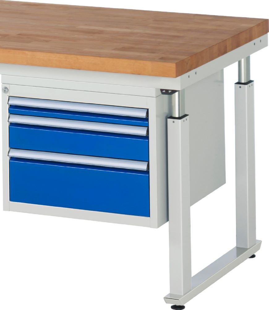 Produktbild Rau Werkbänke Unterbau-Container adlatus 3 Schublade Größe L Breite 580 mm