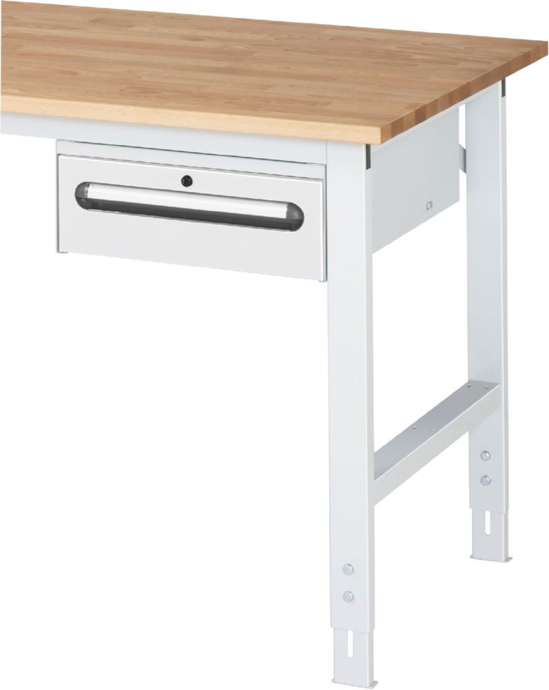 Produktbild Unterbau-Container mit 1 Schublade 425 x 600 x 175mm RAL7035/RAL7035 bild 2