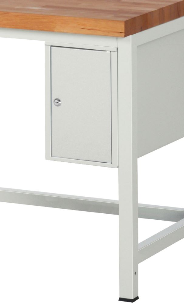 Produktbild Rau Werkbänke Utensilienschrank 245 x 650 x 360 mm RAL7035 / RAL7035