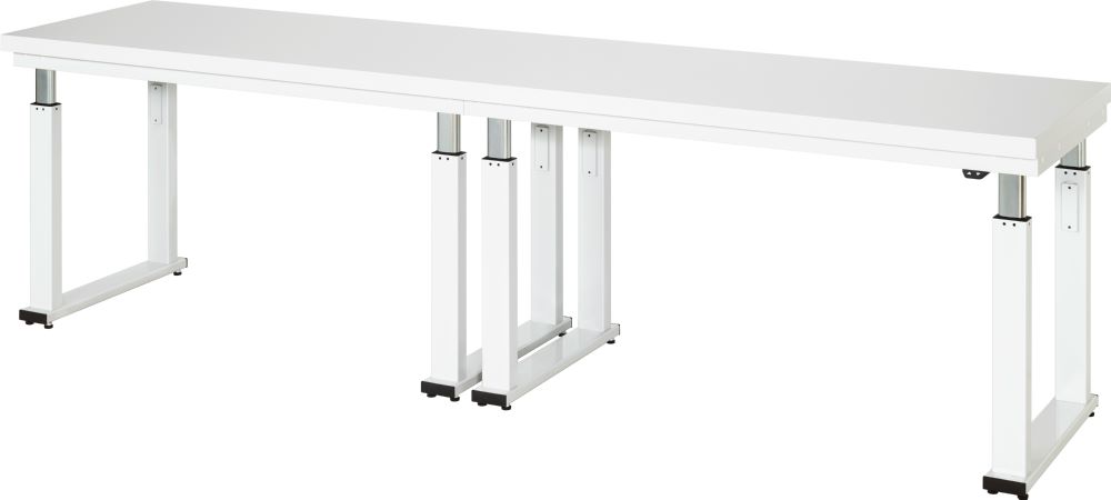 Produktbild RAU Werkbank adlatus 600 Arbeitstisch 3000 x 740 bis 1140 mm