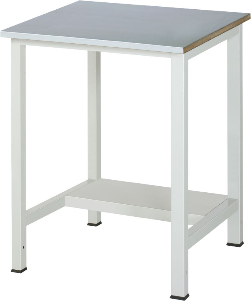 Produktbild RAU Werktisch 900 Arbeitstisch mit Platte aus Stahlblechbelag 750 x 800 x 825 mm