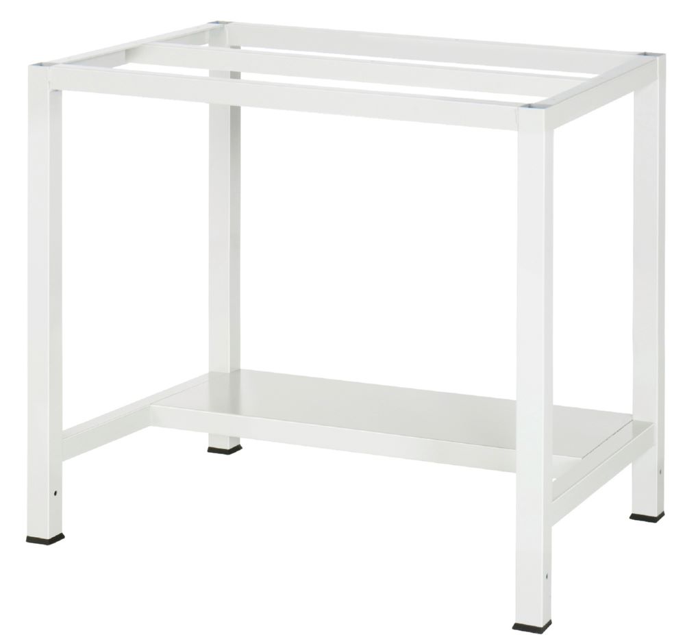 Produktbild RAU Werktisch Serie 900 Arbeitstisch Platte mit Stahlblechbelag 1000 x 800 x 825 mm bild 2