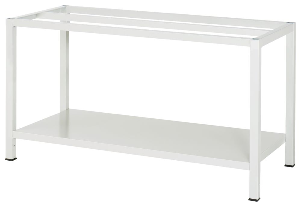 Produktbild RAU Werktisch Serie 900 Arbeitstisch Platte mit Stahlblechbelag 1500 x 800 x 825 mm bild 3