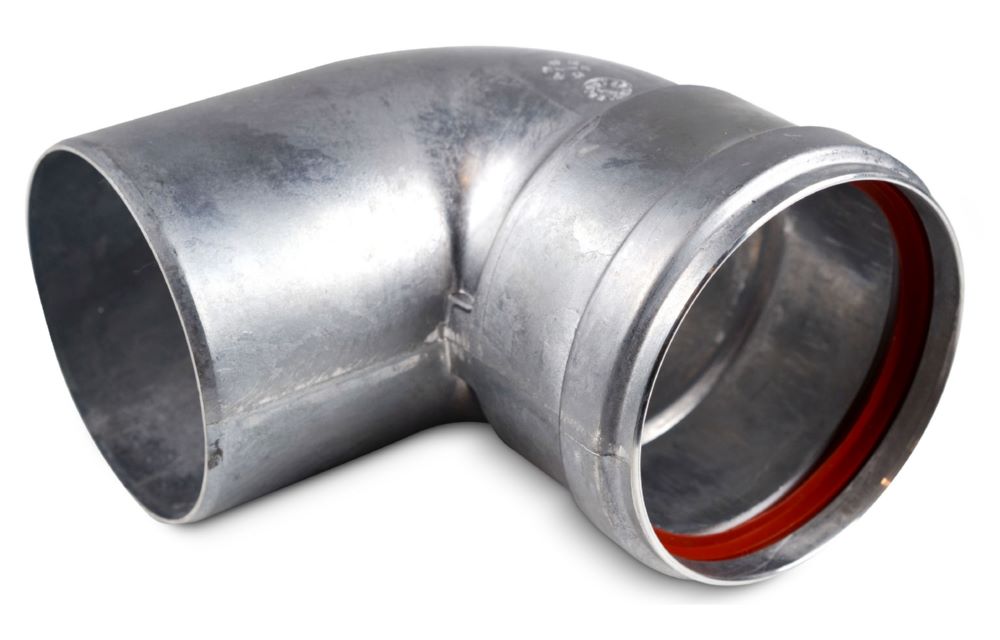 Produktbild Remko Abgas oder Frischluftbogen 90 Grad Durchmesser 80 mm 228910