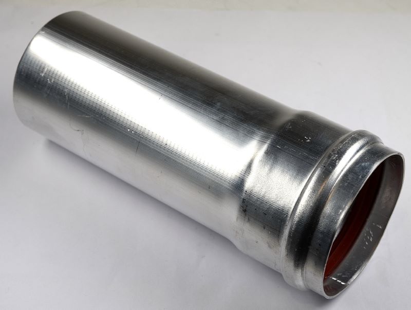 Produktbild Remko Abgas und Frischtluftrohr Länge 215 mm mit Muffe Durchmesser 80 mm 228969