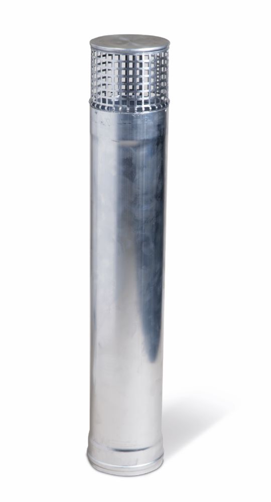 Produktbild Remko Abgasrohr mit Regenhaube Gesamtlänge 870 mm