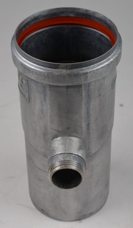 Produktbild Remko Abgasrohr mit Kondensatablauf Länge 185 mm GPM GPC GPS 228955