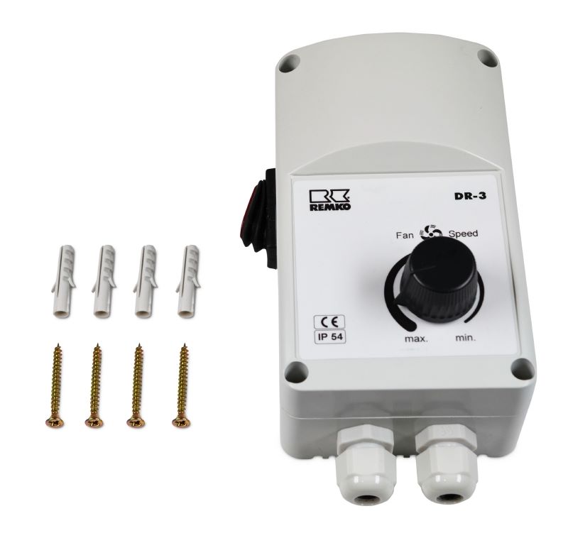 Produktbild Remko Drehzahlregler DR-3 für maximal 8 Geräte