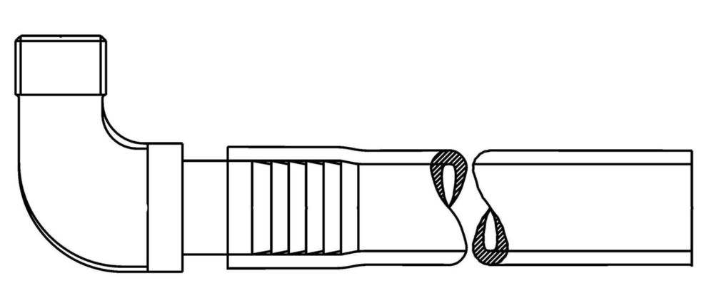 Produktbild Remko Entwässerungsrohr AS-EW-D 350-D