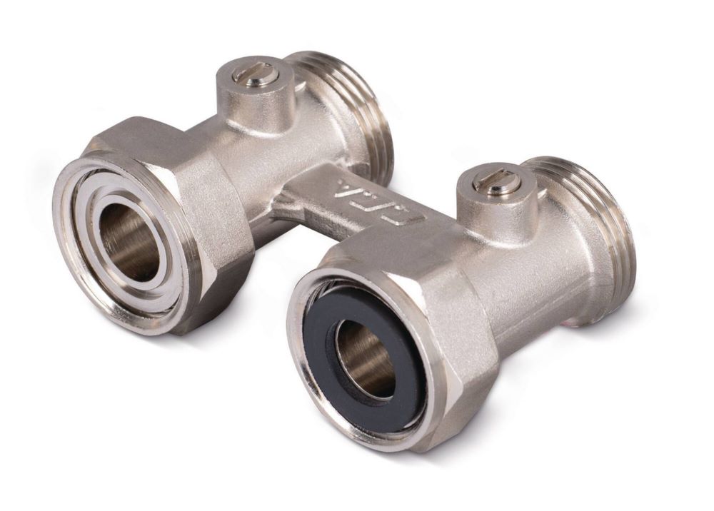 Produktbild Remko Hahnblock mit Absperrung Durchgang 180 Grad