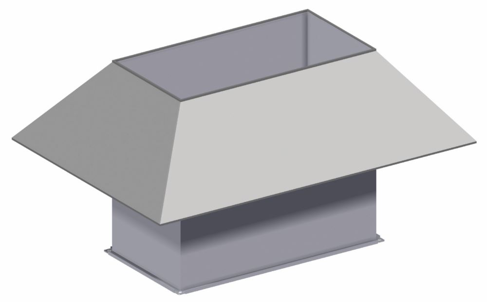 Produktbild Remko Regenkragen mit Kanalstück RK PWW 100