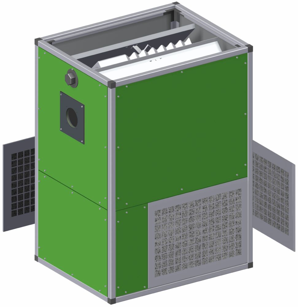 Produktbild Remko Staubfilter F-170 3-seitig Pos. I-III