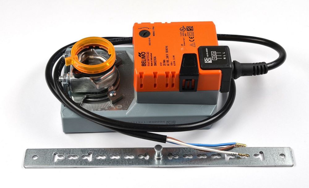 Produktbild Remko Stellmotor mit Aufputzschalter Auf/Halt/Zu