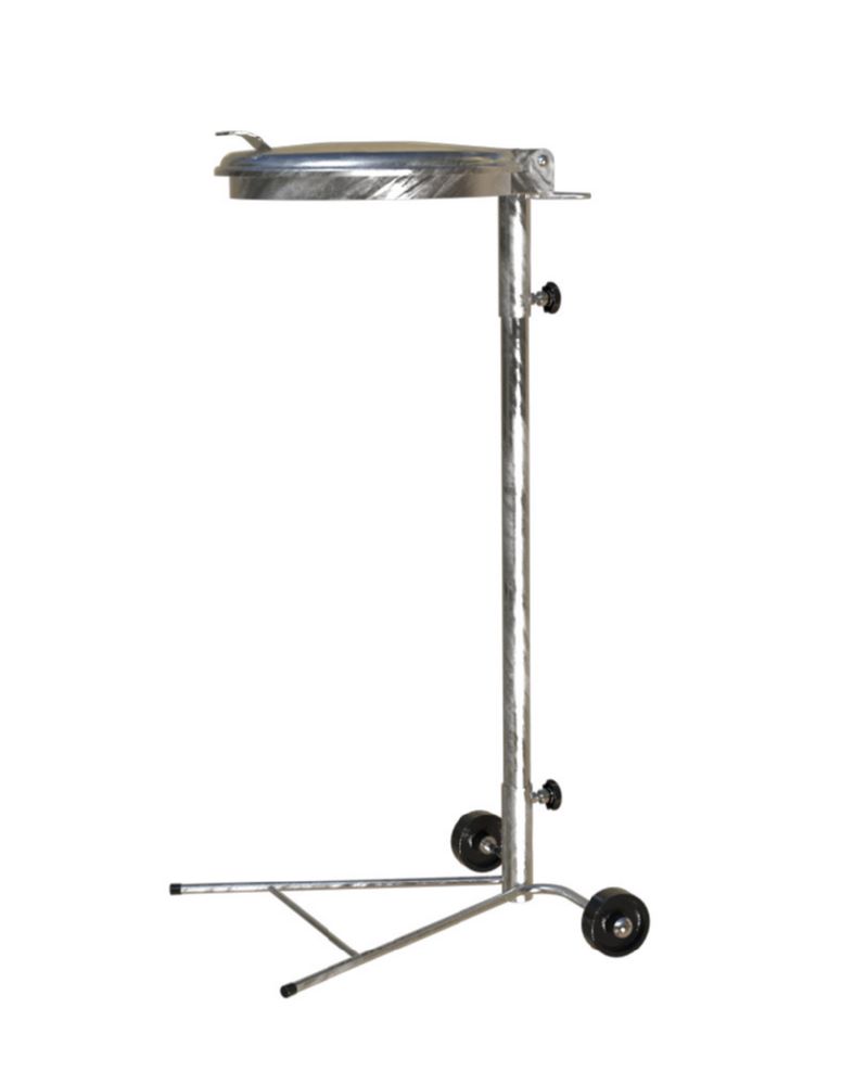 Produktbild Renner Abfallsammler 70 bis 120 Liter fahrbar mit Deckel verzinkt bild 4