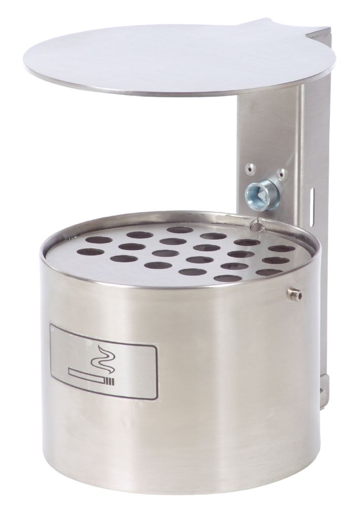 Produktbild Renner Edelstahl Rundascher mit Abdeckhaube