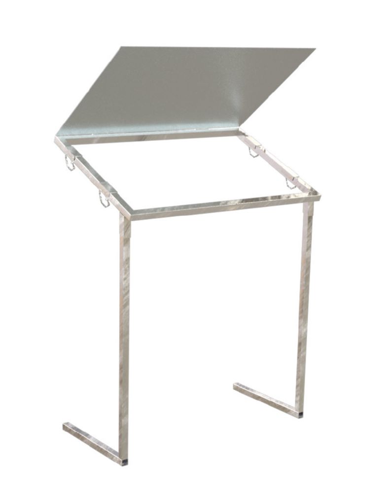 Produktbild Renner Großvolumen Wertstoffsammler MEGA mit Deckel verzinkt