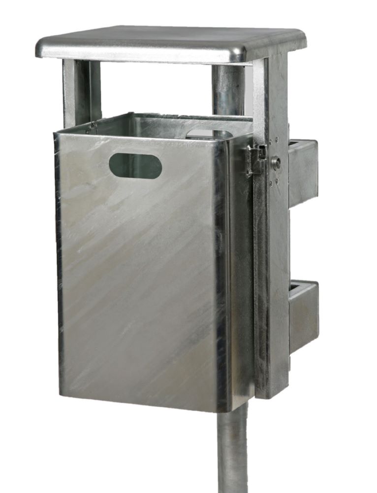 Produktbild Renner Rechteck Abfallbehälter 40L Feuerverzinkt