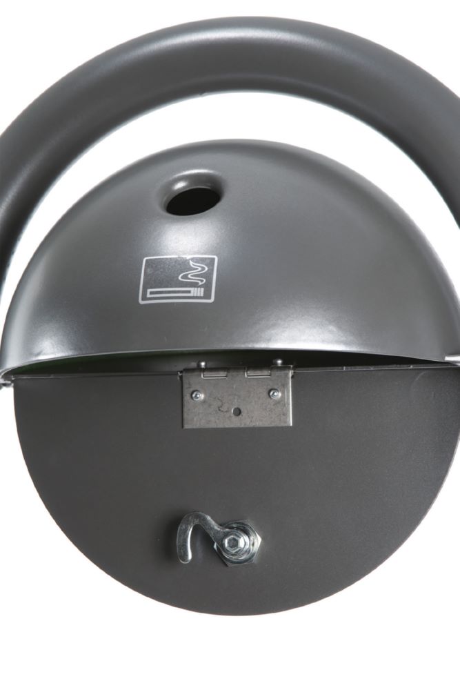 Produktbild Renner Stand Abfallbehälter 40L mit Ascher DB703 zum Aufschrauben bild 4