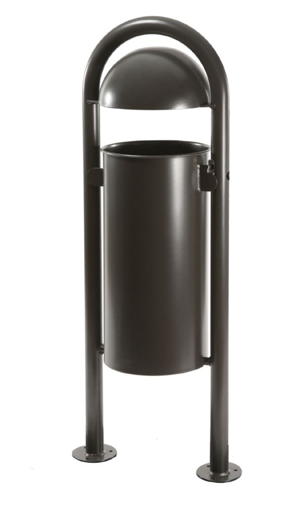 Produktbild Renner Abfallbehälter 40 l DB703 zum Aufschrauben schwarz