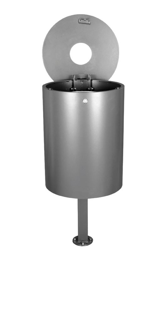 Produktbild Renner Stand Abfallbehälter 50L DB703 zum Einbetonieren