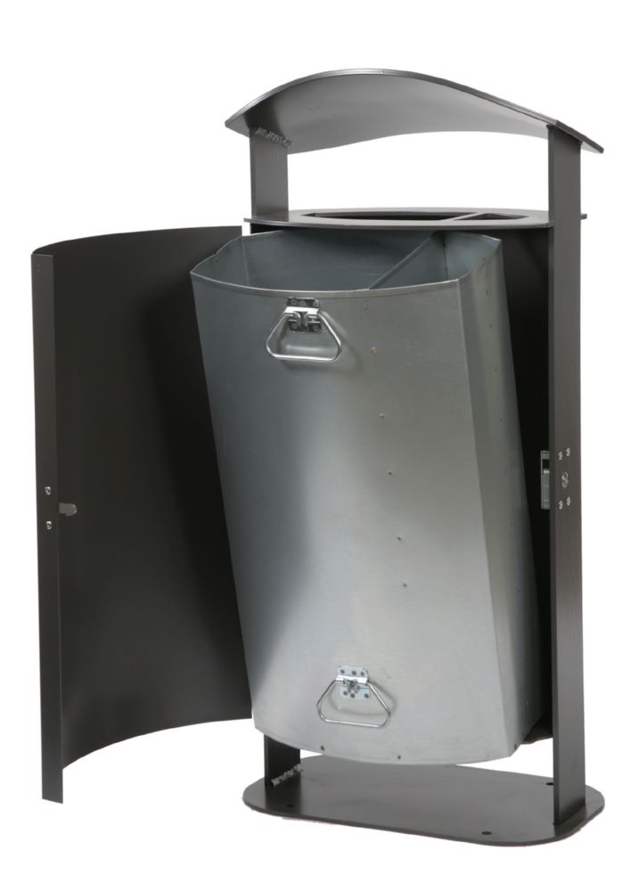 Produktbild Renner Abfallbehälter 1040 m hoch Feuerverzinkt aufschraubbar