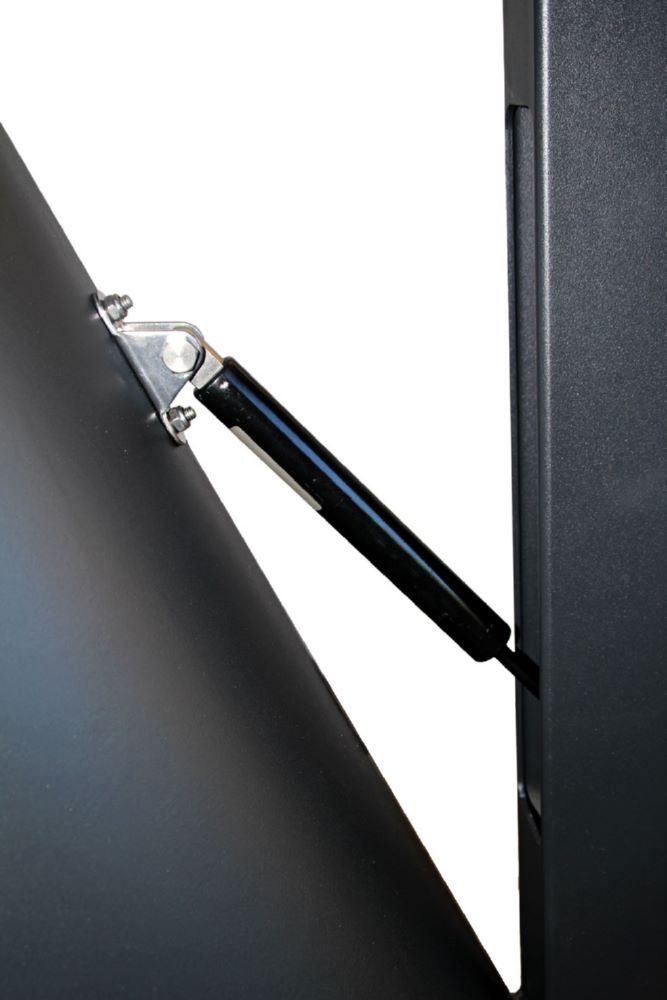 Produktbild Renner Stand Abfallbehälter 60L RAL7021 zum Einbetonieren bild 4