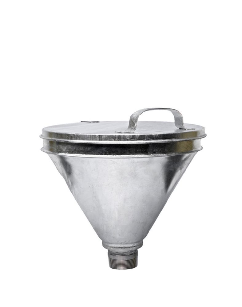 Produktbild Renner Trichter Durchmesser 300 mm verzinkt mit Deckel Modell KK 209